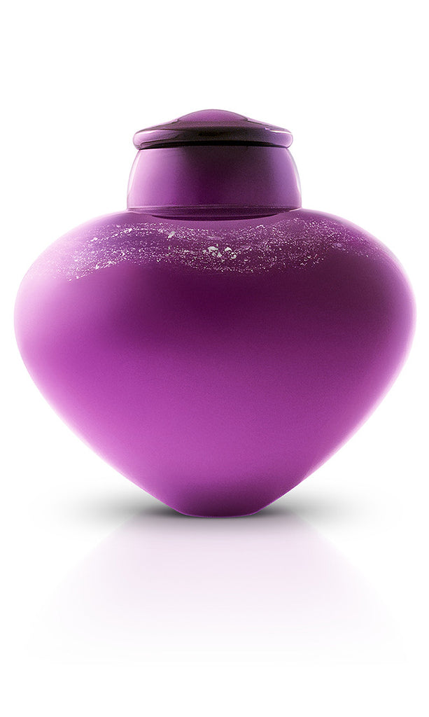 hand blown glass cremation urns for ashes urns in style amethyst sky