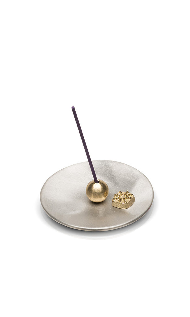 incense holder celestial orbit silver urns in style